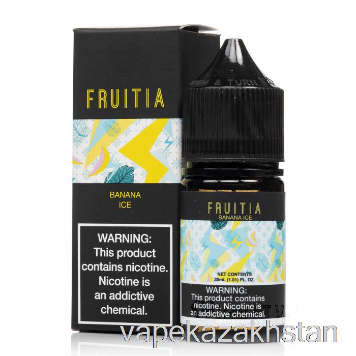 Vape Smoke Banana Ice - Fruitia Salts - 30mL 35mg